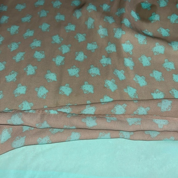 H&M Teal and Gray Hello Kitty Sleeveless Top small - Picture 8 of 8